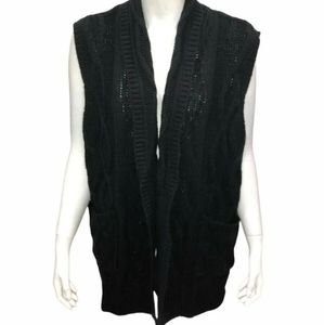 Black Sweater Vest